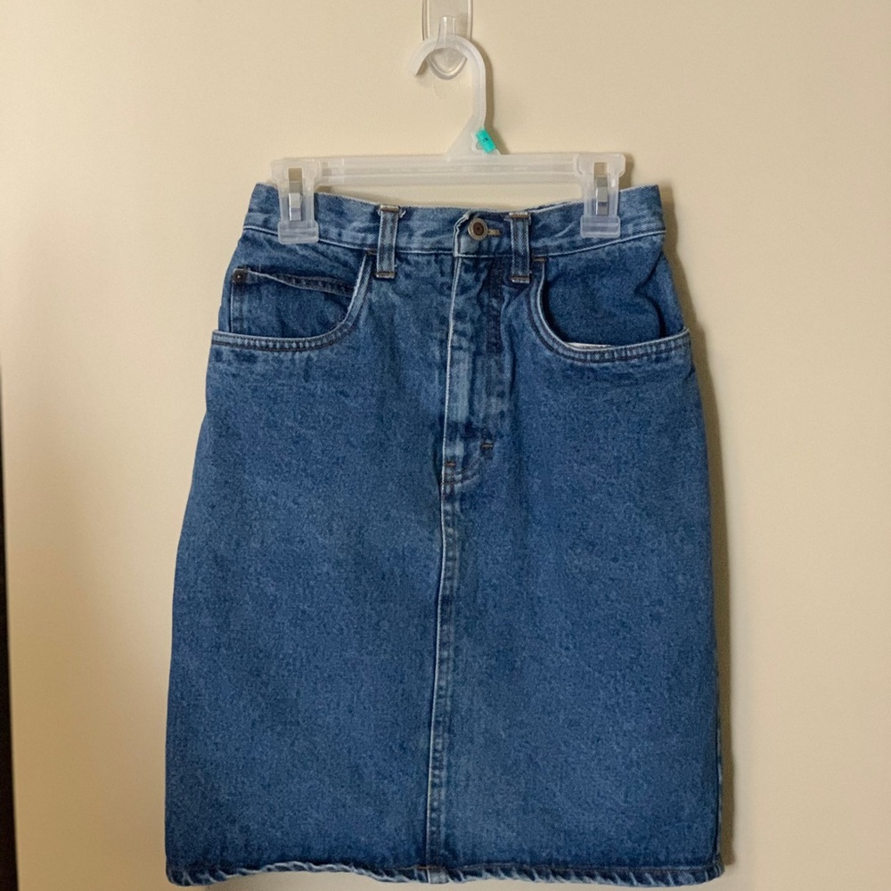 Vintage Gitano jean skirt Size 3/4